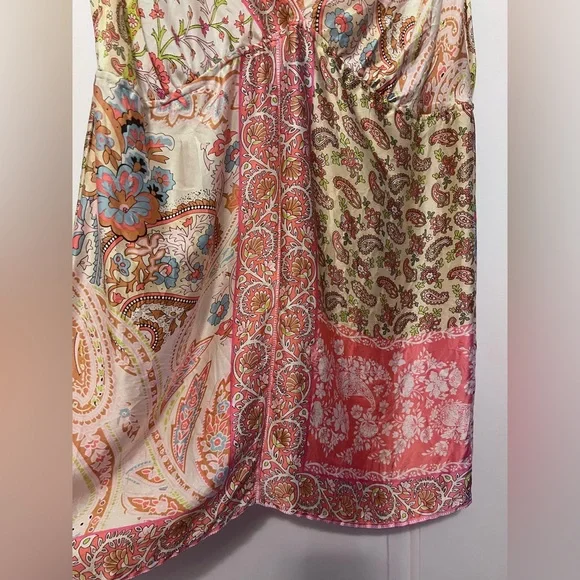 Yasb Sleeveless 100% Silk Dress / Tunic Top - Picture 4 of 7